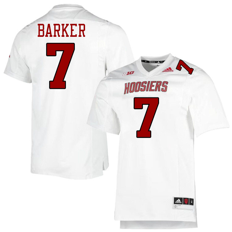 Andrew Barker Indiana Jerssey,Indiana University Hooisers Football Jersey,Uniforms-Retro White